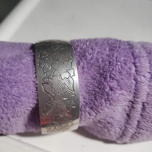 Kirk Steiff Jewelry - Vintage Pewter Bracelet by Kirk Stieff - Violet